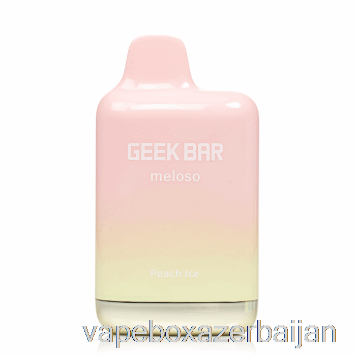 E-Juice Vape Geek Bar Meloso MAX 9000 Disposable Peach Ice